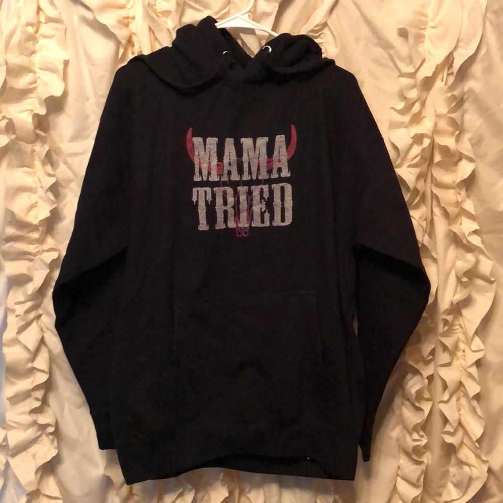 Mama Tried Hoodie NWOT Size L